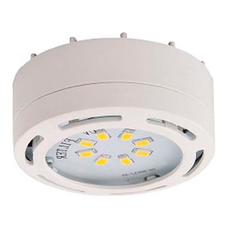 Amax Lighting Amax Lighting LEDPL1-WHT LED Puck Light, 4W, 3000 CCT, 360 Lumens, 82 CRI, White LEDPL1-WHT